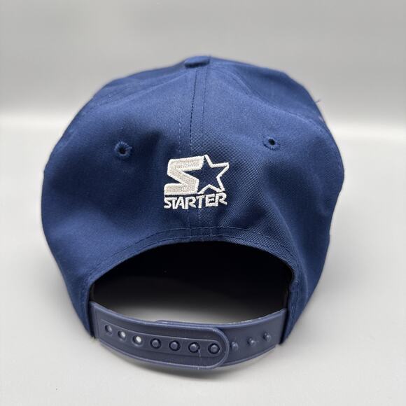 Vintage 1996 Starter Olympics Snapback Hat Atlanta USA Blue NWT - Picture 4 of 9